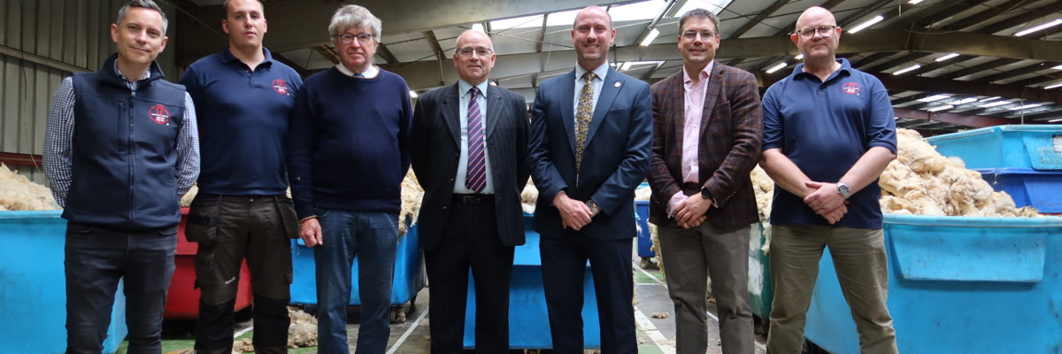 Representatives from British Wool, Scottish Government, SOSE