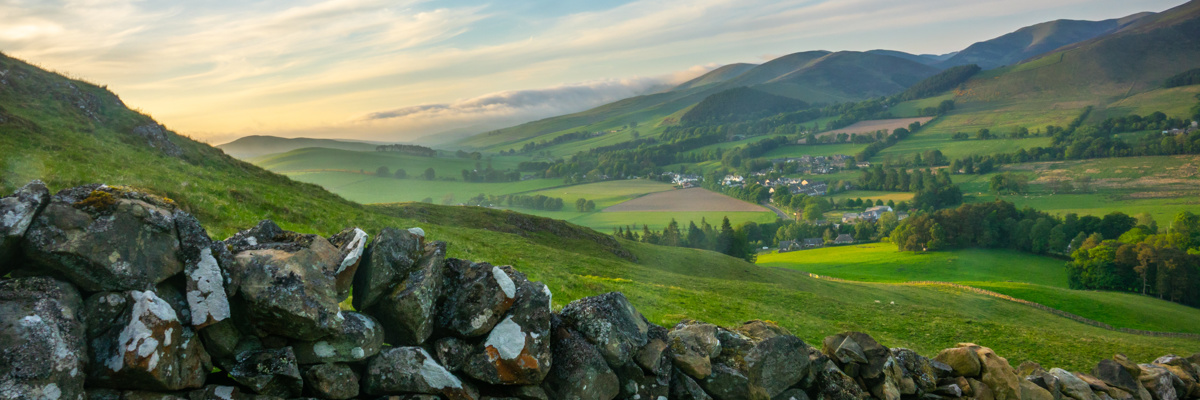 South of Scotland Scenic Picture 