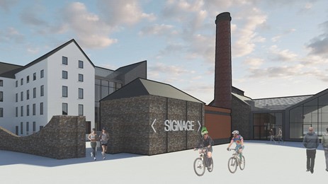 Mountain Bike Innovation Centre artist impression