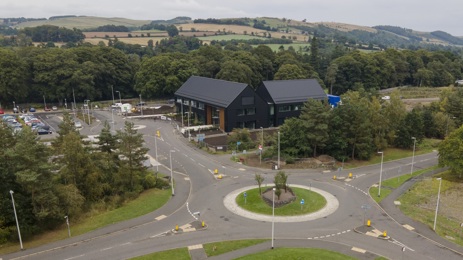 CGI building in Tweedbank