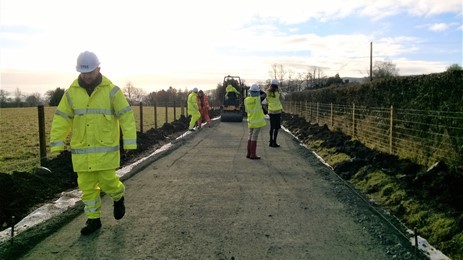 New Nithsdale active travel path