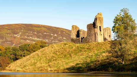 photo of landscape from south of Scotland